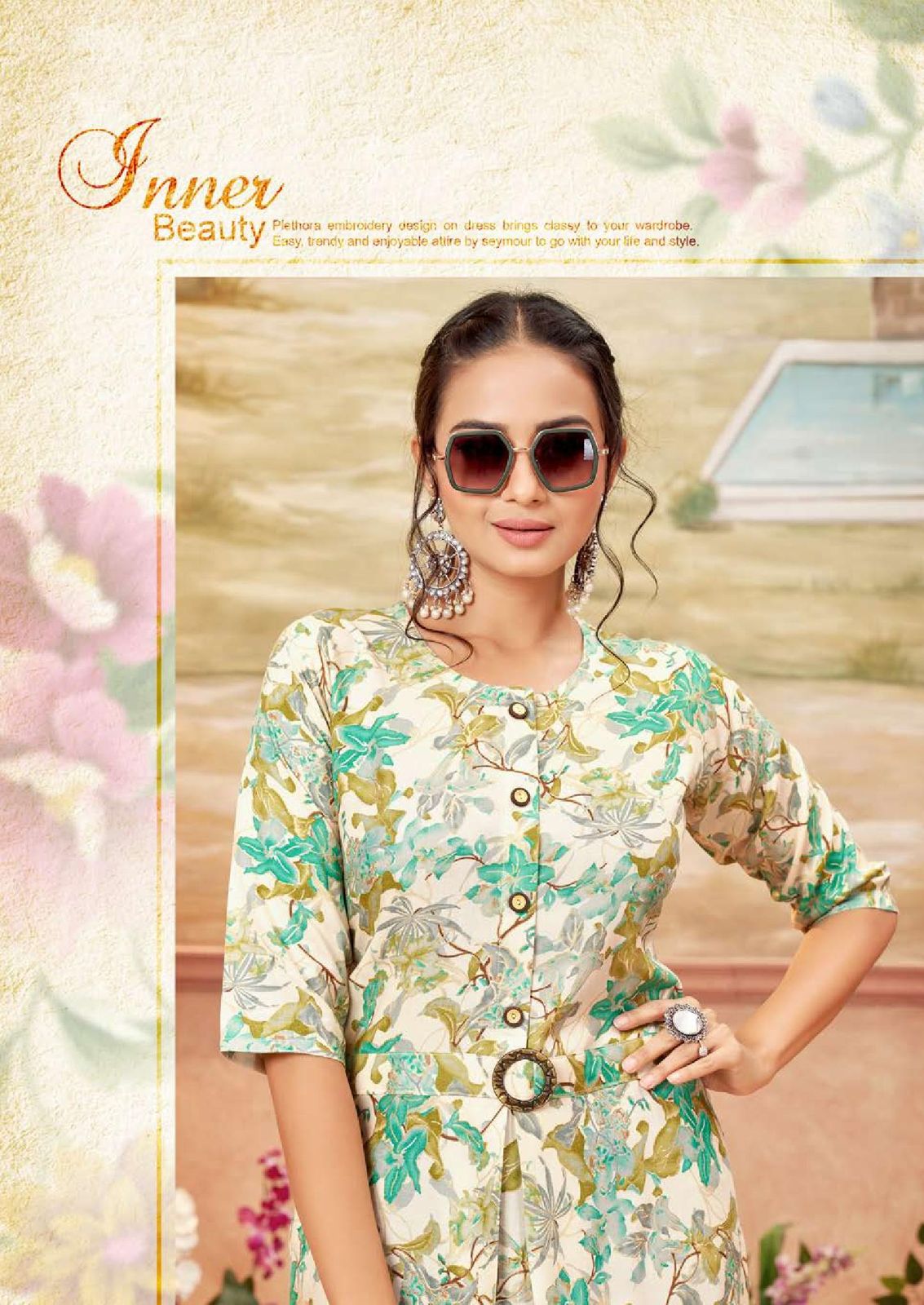 Jeena By Hetvi Daily Wear Rayon Printed Kurtis Wholesale Shops In Surat
